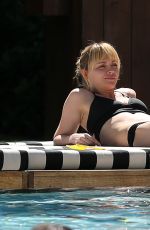 CHRISTINA RICCI in Bikini at a Pool in Miami 02/24/2016
