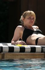 CHRISTINA RICCI in Bikini at a Pool in Miami 02/24/2016