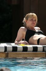 CHRISTINA RICCI in Bikini at a Pool in Miami 02/24/2016