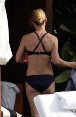 CHRISTINA RICCI in Bikini at a Pool in Miami 02/24/2016