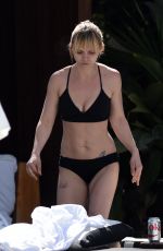 CHRISTINA RICCI in Bikini at a Pool in Miami 02/24/2016