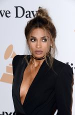 CIARA at 2016 Pre-grammy Gala and Salute to Industry Icons in Beverly Hills 02/14/2016