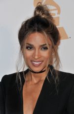 CIARA at 2016 Pre-grammy Gala and Salute to Industry Icons in Beverly Hills 02/14/2016