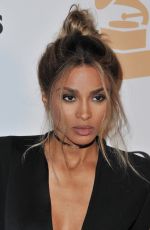CIARA at 2016 Pre-grammy Gala and Salute to Industry Icons in Beverly Hills 02/14/2016