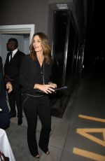 CINDY CRAWFORD Out for a Beverly Hills Salon