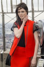COCO ROCHA at Empire State Building in New York 02/17/2016