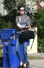 COURTENEY COX Out and About in Los Angeles 02/11/2016