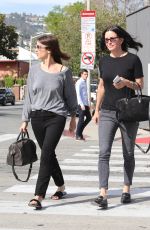 COURTNEY COX Out and About in Los Angeles 02/23/2016