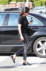 COURTNEY COX Out and About in Los Angeles 02/23/2016
