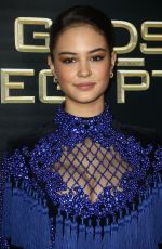 COURTNEY EATON at Gods of Egypt Premiere in New York 02/24/2016