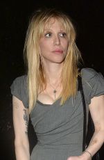 COURTNEY LOVE Leaves a Pre-oscar Talent Agency Party 02/27/2016