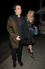 COURTNEY LOVE Out for Dinner at Mr. Chow in Beverly Hills 02/26/2013
