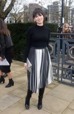 DAISY LOWE at Top Shop Fashion Show at London Fashion Week 02/21/2016