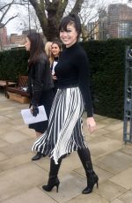 DAISY LOWE at Top Shop Fashion Show at London Fashion Week 02/21/2016