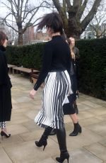 DAISY LOWE at Top Shop Fashion Show at London Fashion Week 02/21/2016