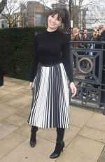 DAISY LOWE at Top Shop Fashion Show at London Fashion Week 02/21/2016