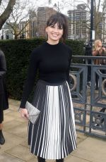 DAISY LOWE at Top Shop Fashion Show at London Fashion Week 02/21/2016