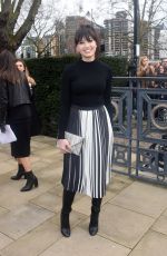 DAISY LOWE at Top Shop Fashion Show at London Fashion Week 02/21/2016