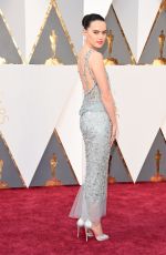 DAISY RIDLEY at 88th Annual Academy Awards in Hollywood 02/28/2016