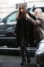 DAJOTA JOHNSON Out and About in New York 02/03/2016