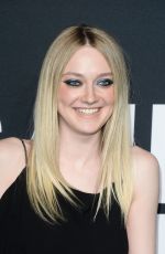 DAKOTA FANNING at Saint Laurent Fashion Show in Los Angeles 02/10/2016