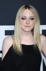 DAKOTA FANNING at Saint Laurent Fashion Show in Los Angeles 02/10/2016