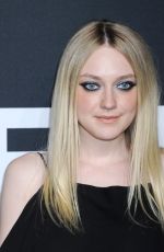 DAKOTA FANNING at Saint Laurent Fashion Show in Los Angeles 02/10/2016