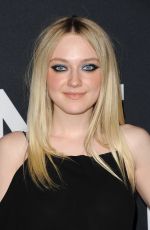 DAKOTA FANNING at Saint Laurent Fashion Show in Los Angeles 02/10/2016