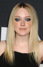 DAKOTA FANNING at Saint Laurent Fashion Show in Los Angeles 02/10/2016