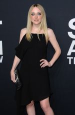 DAKOTA FANNING at Saint Laurent Fashion Show in Los Angeles 02/10/2016