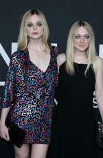 DAKOTA FANNING at Saint Laurent Fashion Show in Los Angeles 02/10/2016