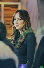 DAKOTA JOHNSON Arrives at Good Morning America in New York 02/03/2016