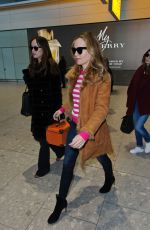 DAKOTA JOHNSON Arrives at Heathrow Airport in London 02/07/2016
