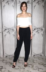 DAKOTA JOHNSON at AOL Build Speaker Series in New York 02/04/2016