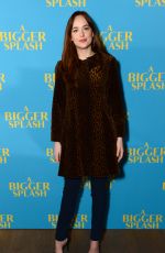 DAKOTA JOHNSON at Bigger Splash Photocall in London 02/07/2016