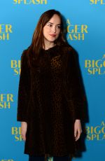 DAKOTA JOHNSON at Bigger Splash Photocall in London 02/07/2016