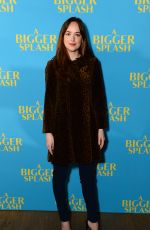 DAKOTA JOHNSON at Bigger Splash Photocall in London 02/07/2016