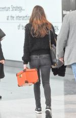 DAKOTA JOHNSON at Heathrow Airport in London 02/15/2016