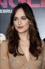 DAKOTA JOHNSON at How To Be Single Premiere in New York 02/03/2016