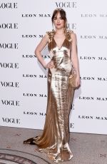 DAKOTA JOHNSON at Vogue 100: A Century of Style Exhibition in London 02/09/2016