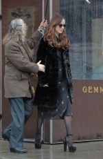 DAKOTA JOHNSON Leaves Gemma Restaurant in New York 02/03/2016
