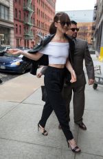 DAKOTA JOHNSON Out and About in New York 02/04/2016