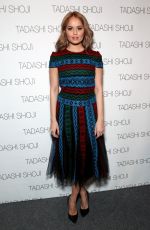 DEBBY RYAN at Tadashi Shoji Fall 2016 Fashion Show at New York Fashion Week 02/12/2016