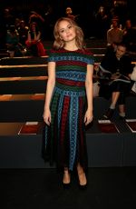 DEBBY RYAN at Tadashi Shoji Fall 2016 Fashion Show at New York Fashion Week 02/12/2016