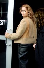 DEBBY RYAN Leaves a Fashion Show in New York 02/12/2016