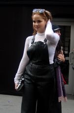 DEBBY RYAN Out and About in New York 02/12/2016