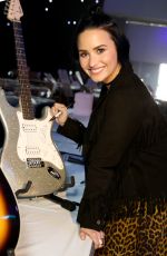 DEMI LOVAT at Charities Signings at mMusicares Person of the Year Honoring Lionel Richie in Los Angeles 02/12/2016