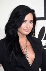 DEMI LOVATO at Grammy Awards 2016 in Los Angeles 02/15/2016