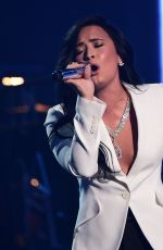 DEMI LOVATO at Grammy Awards 2016 in Los Angeles 02/15/2016