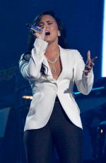 DEMI LOVATO at Grammy Awards 2016 in Los Angeles 02/15/2016